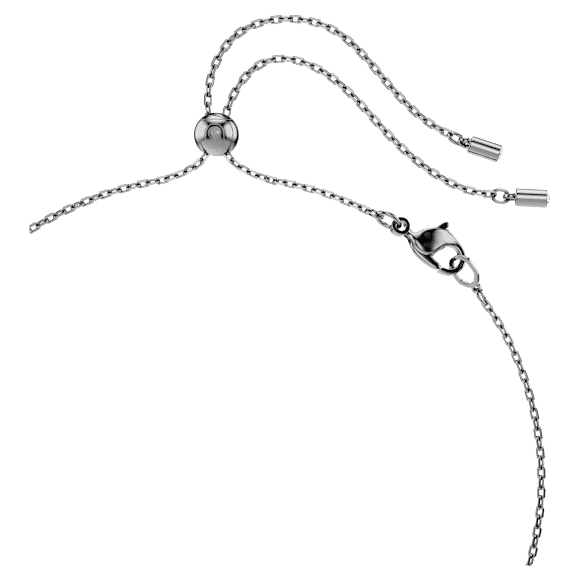 SWAROVSKI Sublima ペンダント 月型 ホワイト ロジウム Sublima pendant, Crystal pearl, Moon, Multicolored, Rose