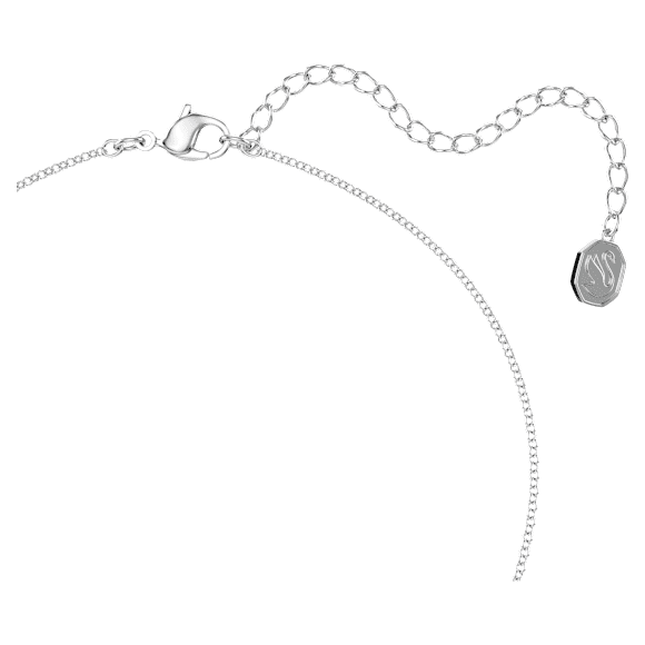 Dextera pendant, White, Rhodium plated - Swarovski, 5735414