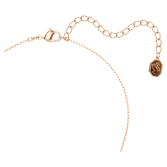 Magic necklace, Angel, White, 18K rose gold finish - Swarovski, 5735417