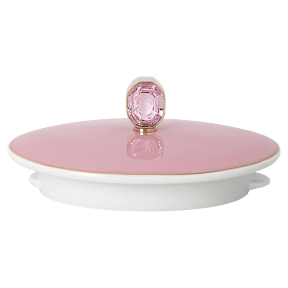 Teiera Idyllia, Porcellana, Motivo con stampa in cristallo, acchiappamosche, Piccola, Multicolore - Swarovski, 5735526