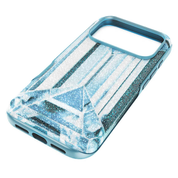 Ovitek za mobilni telefon High, Kristalni učinek, iPhone® 17 Pro, Modra - Swarovski, 5737055
