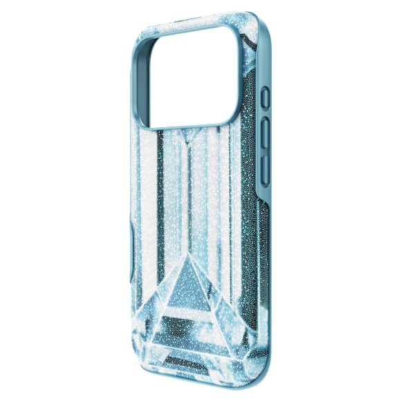 High เคสสมาร์ทโฟน, ผลึกคริสตัล, iPhone® 17 Pro, ฟ้า - Swarovski, 5737055