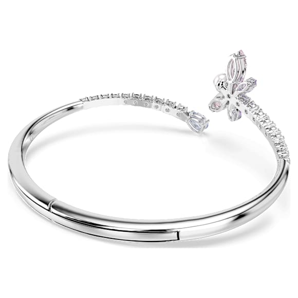 Ariana Grande x Swarovski 手镯, 混合切割, 蜻蜓, 流光溢彩, 镀铑 - Swarovski, 5737400