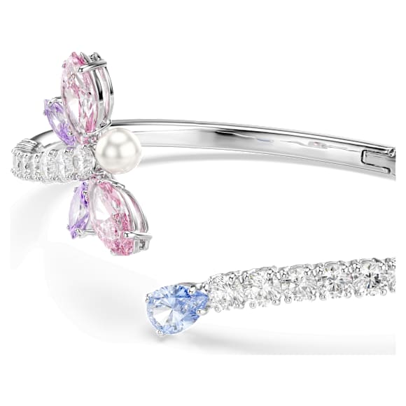 Ariana Grande x Swarovski Armreif, Verschiedene Schliffe, Libelle, Mehrfarbig, Rhodiniert - Swarovski, 5737401