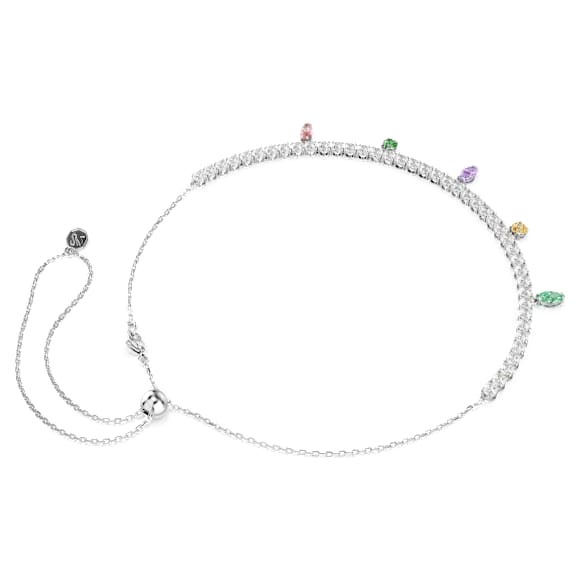 Ariana Grande x Swarovski 項鏈, 混合式切割, 漸層色, 鍍白金色 - Swarovski, 5737422