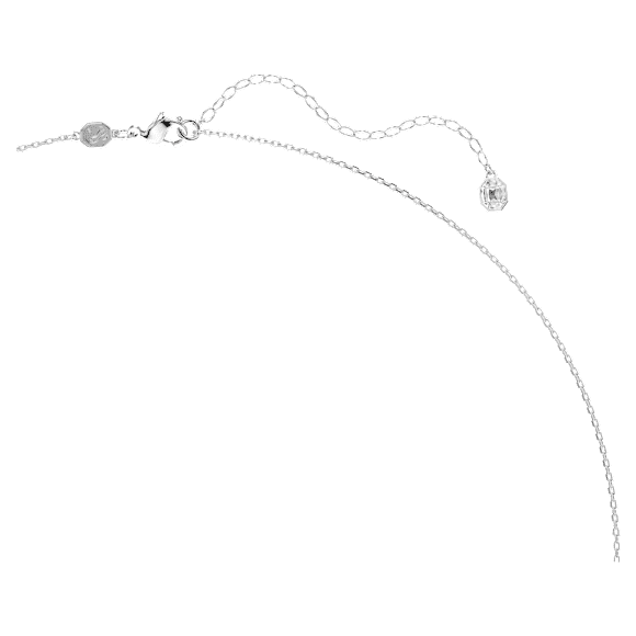 Pandantiv și broșă Ariana Grande x Swarovski, Perlă de cristal, Tăieturi mixte, Libelulă, Albe, Placat cu rodiu - Swarovski, 5737429