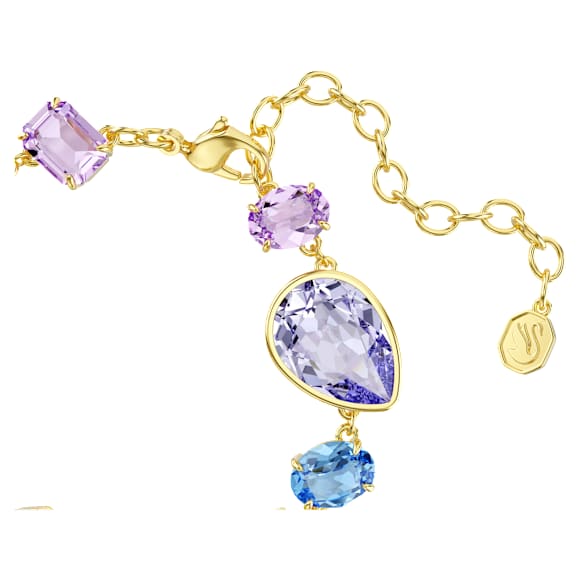 Bracelet Gema, Tailles variées, Multicolore, Placage de ton or - Swarovski, 5737453