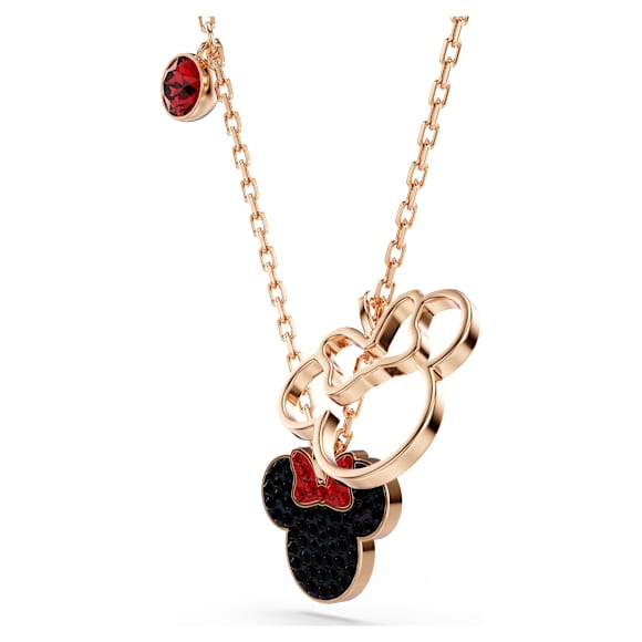 Mickey & Minnie Hänge, Flerfärgad, Roséguldfärgad plätering - Swarovski, 5737558