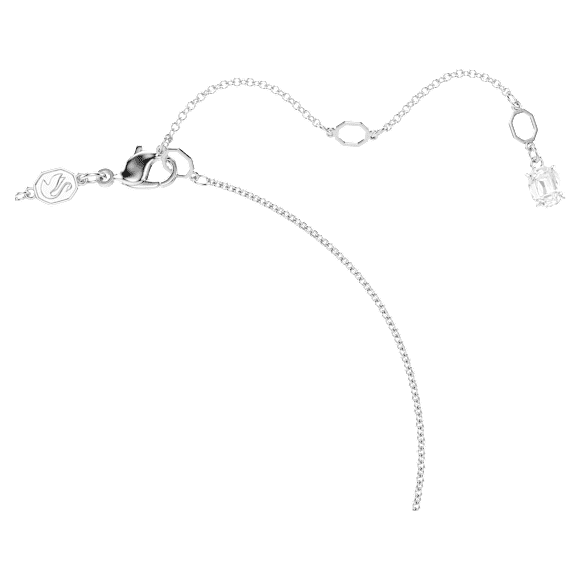 Teddy 链坠, 熊, 蓝色, 镀铑 - Swarovski, 5737620