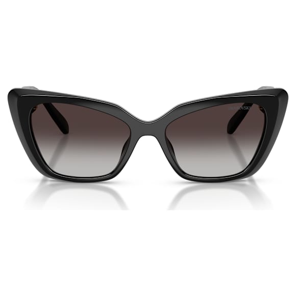 Occhiali da sole, Forma Cat-eye, SK6047, Neri - Swarovski, 5737919