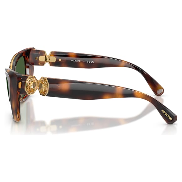 太陽眼鏡, 貓眼形, SK6047, 浅棕色 - Swarovski, 5737924