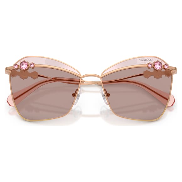 Sunglasses, Square shape, SK7040, Pink - Swarovski, 5738132