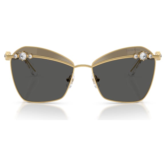 แว่นกันแดด, ทรงเหลี่ยม, SK7040, โทนสีทอง - Swarovski, 5738133