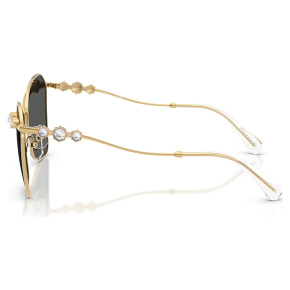 แว่นกันแดด, ทรงเหลี่ยม, SK7040, โทนสีทอง - Swarovski, 5738133