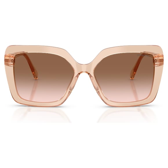 Occhiali da sole, Forma quadrata, SK6049, Beige - Swarovski, 5738135