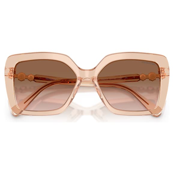 Sunglasses, Square shape, SK6049, Beige - Swarovski, 5738135