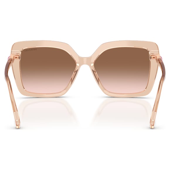 Sunglasses, Square shape, SK6049, Beige - Swarovski, 5738135