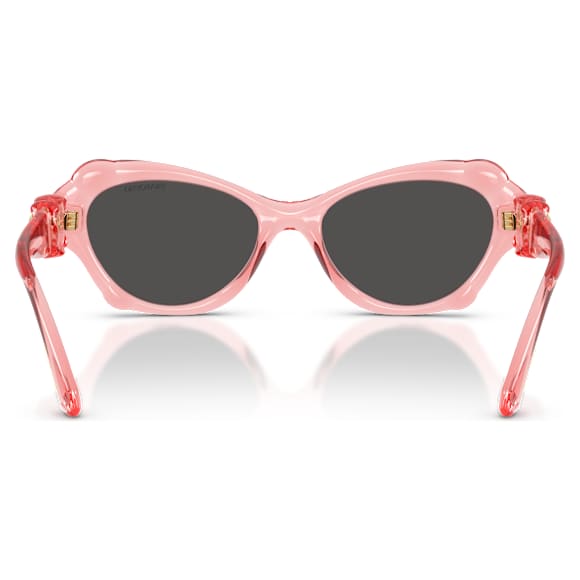 Sunglasses, Pillow shape, SK6050, Pink - Swarovski, 5738139