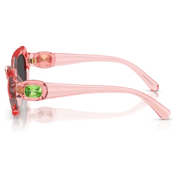 Lunettes de soleil, Forme coussin, SK6050, Roses - Swarovski, 5738140