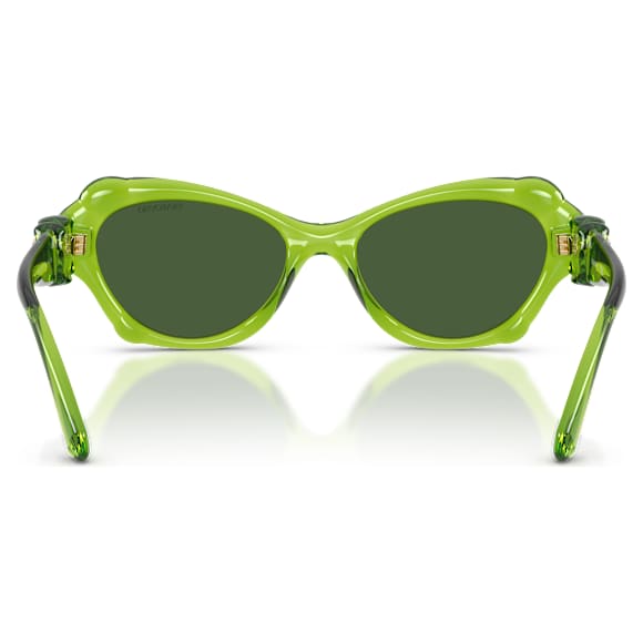 Sunglasses, Pillow shape, SK6050, Green - Swarovski, 5738140