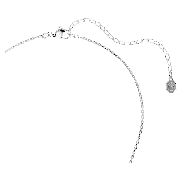 Constella Anhänger, Rundschliff, Dancing Stone, Weiß, Rhodiniert - Swarovski, 5738247