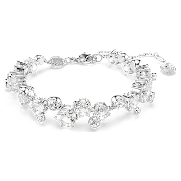 Constella set, Mixed cuts, White, Rhodium plated - Swarovski, 5738285