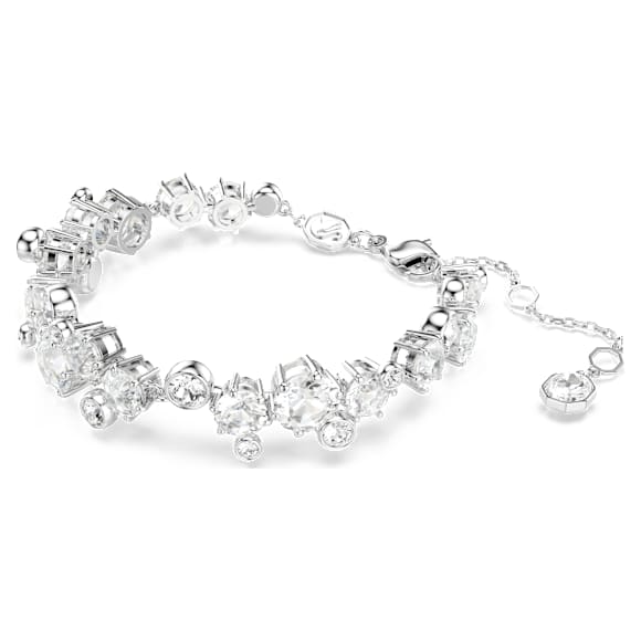 Constella set, Mixed cuts, White, Rhodium plated - Swarovski, 5738285