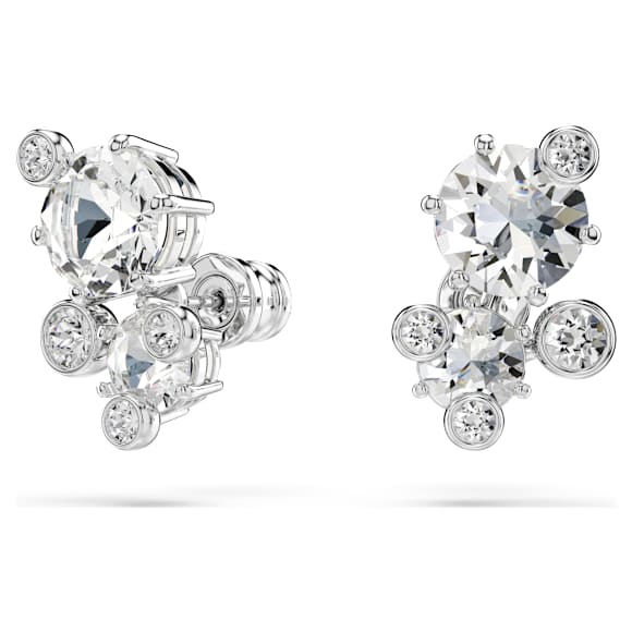 Constella set, Mixed cuts, White, Rhodium plated - Swarovski, 5738285