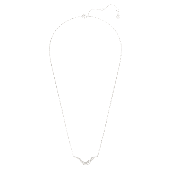 Collier Swarovski Classica, Taille ronde, Blanc, Argent 925 - Swarovski, 5740342