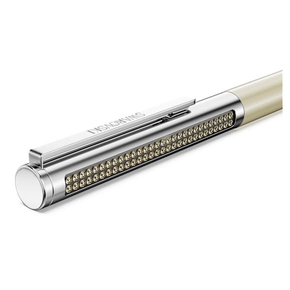 Penna a sfera Matrix Tennis, Marrone, Placcato color oro - Swarovski, 5740678