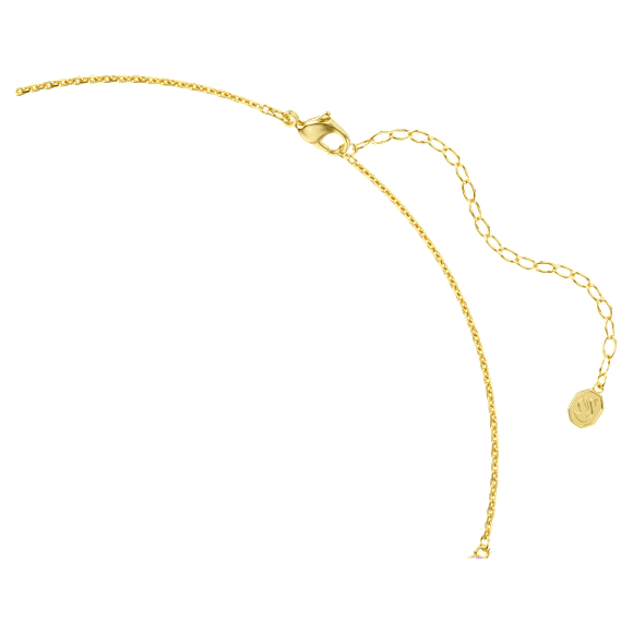 Gema Halsband, Blandade slipningar, Flerfärgad, 18K guldfinish - Swarovski, 5741584