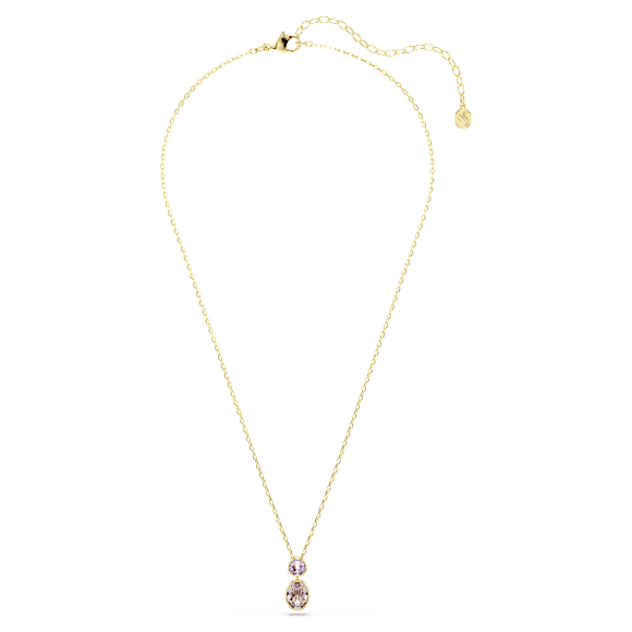 Chroma medál, Vegyes metszés, Többszínű, 18 kt-os aranybevonat - Swarovski, 5741586