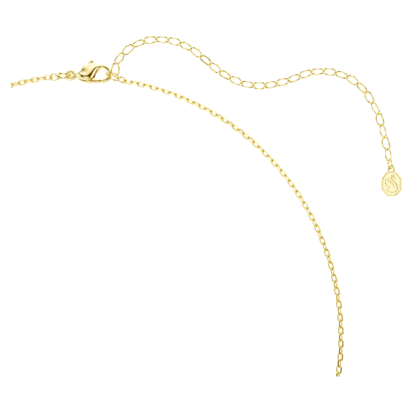 Wisiorek Gema, Szlify różnorodne, Różnokolorowy, Wykończenie z 18-karatowego złota - Swarovski, 5741589