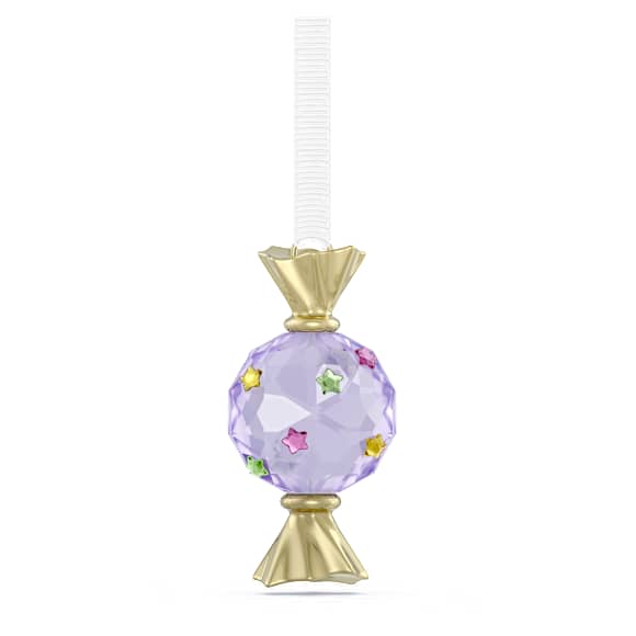 Holiday Cheers Dulcis 糖果掛飾，紫色 - Swarovski, 5742100