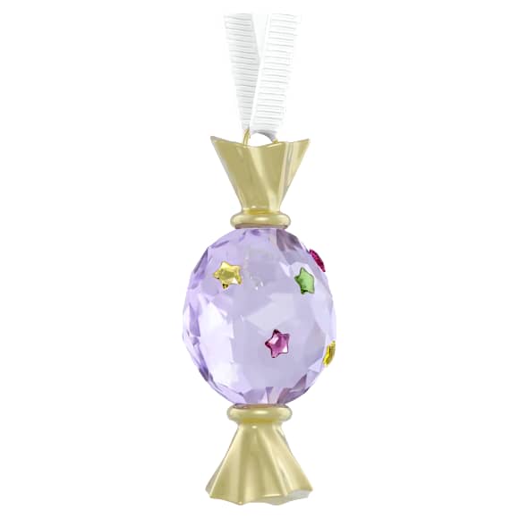 Holiday Cheers Dulcis 糖果掛飾，紫色 - Swarovski, 5742100