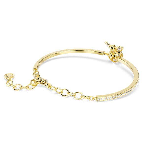 Idyllia バングル, ミックスカット, ミツバチ, マルチカラー, 18K