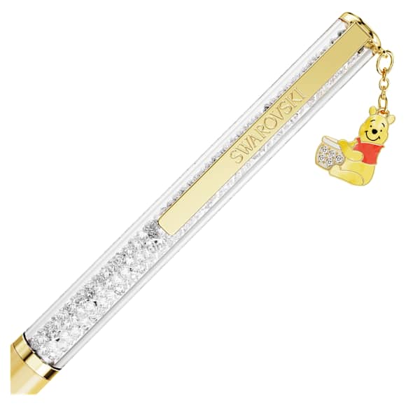 Crystalline ปากกาลูกลื่น, Winnie the Pooh, เคลือบผิวมันวาวสีเหลือง, เคลือบโทนสีทอง - Swarovski, 5742784