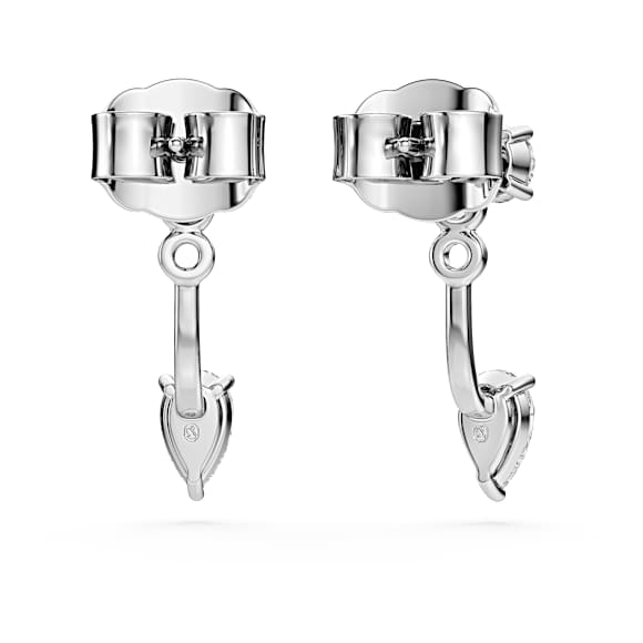 Boucles d’oreilles transformables Galaxy, Diamants de synthèse 0,82 ct tw, Formes variées, Argent sterling - Swarovski, 5742846