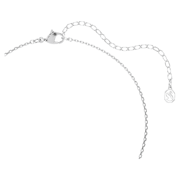 Pendentif Gema, Tailles variées, Rose, Métal rhodié - Swarovski, 5742882