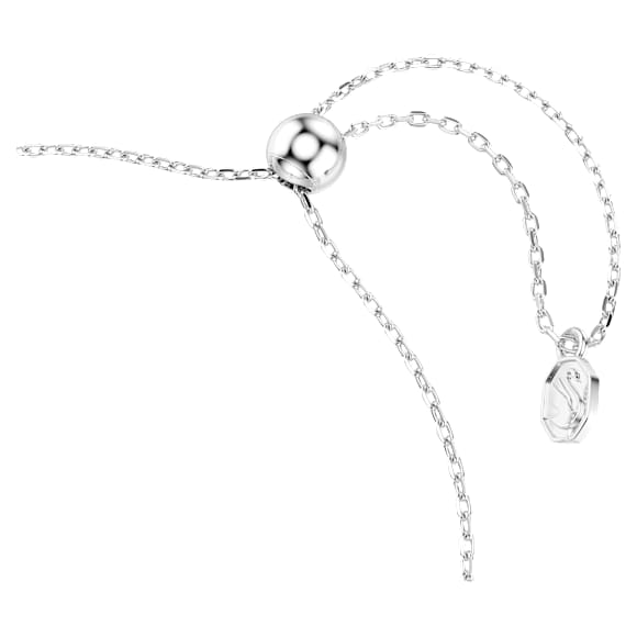 Braccialetto One, Taglio misto, Cuore, Blu, Placcato rodio - Swarovski, 5743019