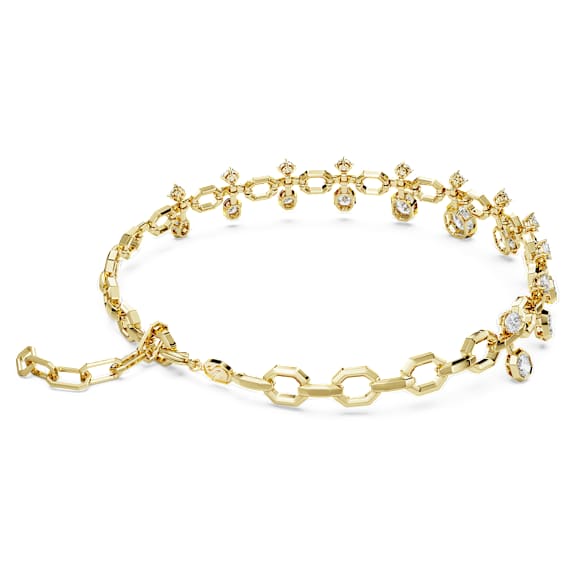 Octagon 项链, 总重 18.39 克拉培育钻石, 混合造型, 18K 金（黄色) - Swarovski, 5743351