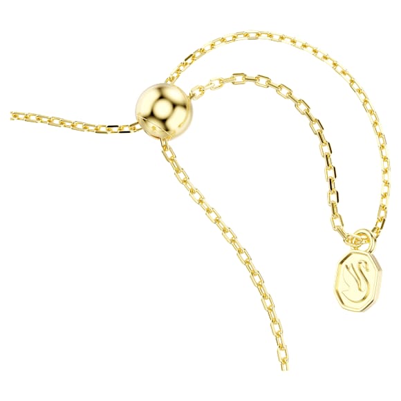 Minions Bob bracelet, Pavé, Multicolored, 18K gold finish - Swarovski, 5743386