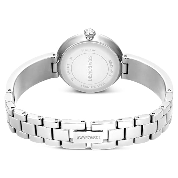 Matrix pearl bangle ウォッチ, スイス製, クリスタルを使った