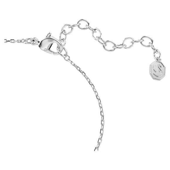 Mesmera 브레이슬릿, 믹스 컷, 화이트, 로듐 플래팅 - Swarovski, 5743896