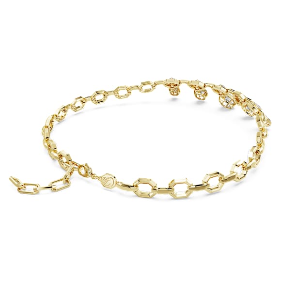 Octagon 项链, 总重 12.56 克拉培育钻石, 混合造型, 18K 金（黄色) - Swarovski, 5744815