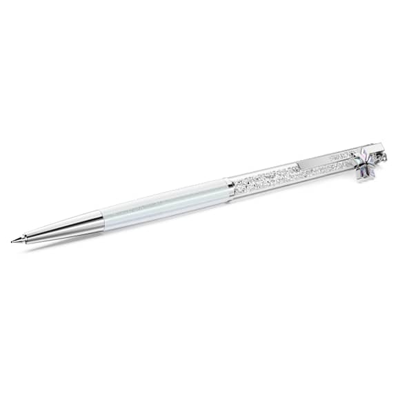 Annual Edition Crystalline ballpoint pen 2027 圓珠筆, 白色漆面，鍍鉻 - Swarovski, 5745579