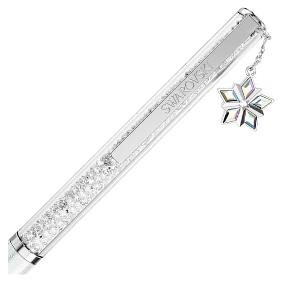 Annual Edition Crystalline ballpoint pen 2027 圓珠筆, 白色漆面，鍍鉻 - Swarovski, 5745579