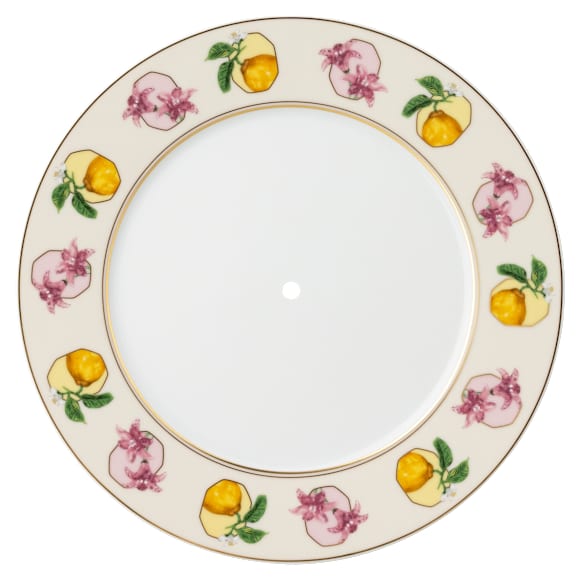 Poličnik Idyllia, Porcelan, Motiv kristalnega potiska, Večbarven - Swarovski, 5746207