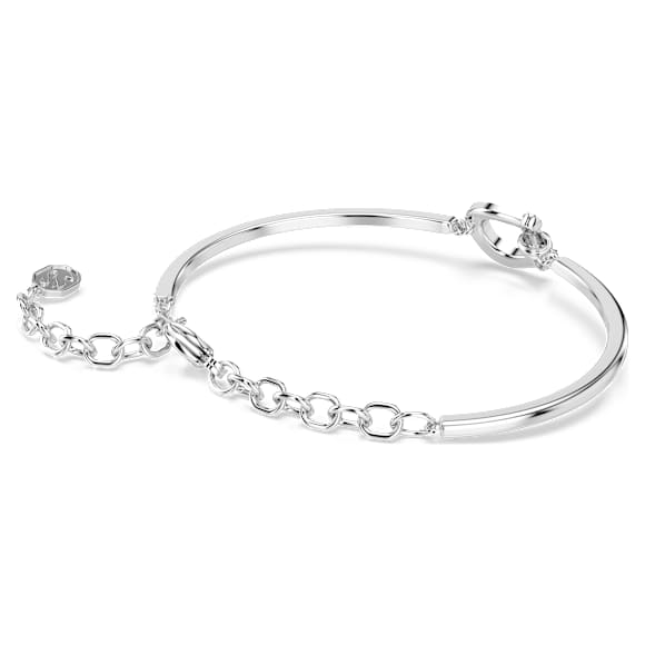 Symbolica 브레이슬릿, 파베, 말발굽, 화이트, 로듐 플래팅 - Swarovski, 5746220