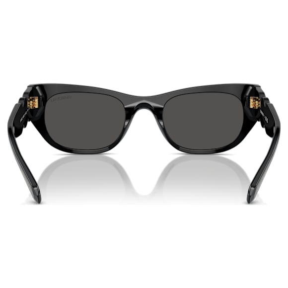 Lunettes de soleil, Forme rectangulaire, SK6022, Noires - Swarovski, 5746290